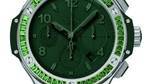 Hublot big bang steel tutti frutti dark green